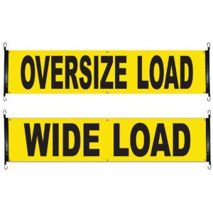 OVERSIZE AND WIDE LOAD SIGN