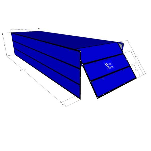 Lumber Tarp 6 foot drop 1pc. Blue