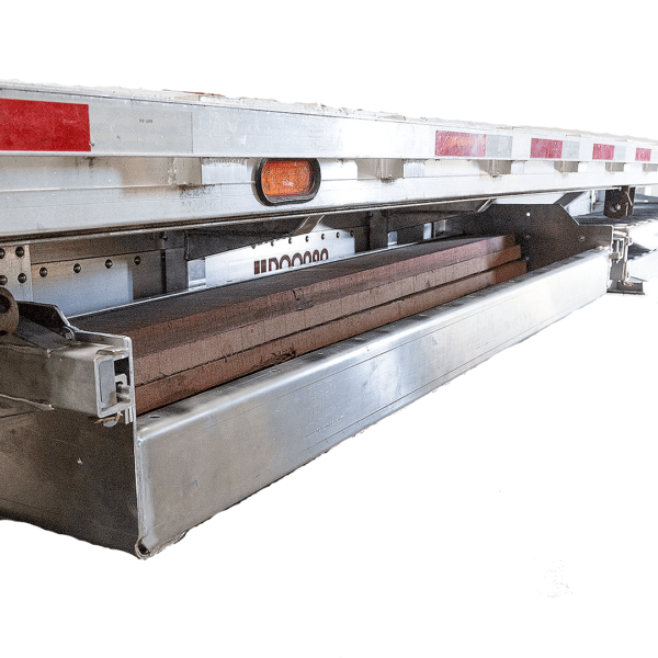 Dunnage Rack Step Deck Trailer