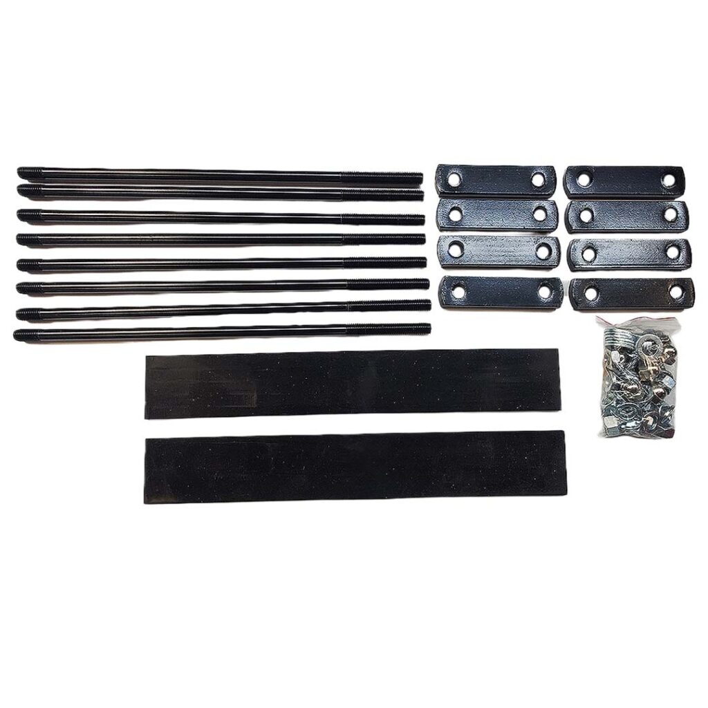 Straight Frame Headache Rack Mount kit 19″