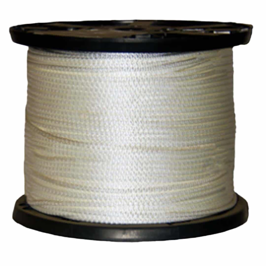 Nylon Rope 1/4 x 1000 foot #8 Nylon Rope, Braided Nylon rope