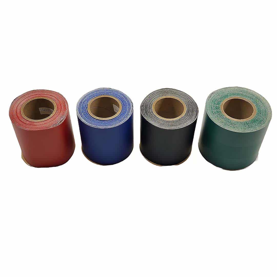 Tarp Repair Tape Roll 6 x 50' Red,Blue,Black,Green