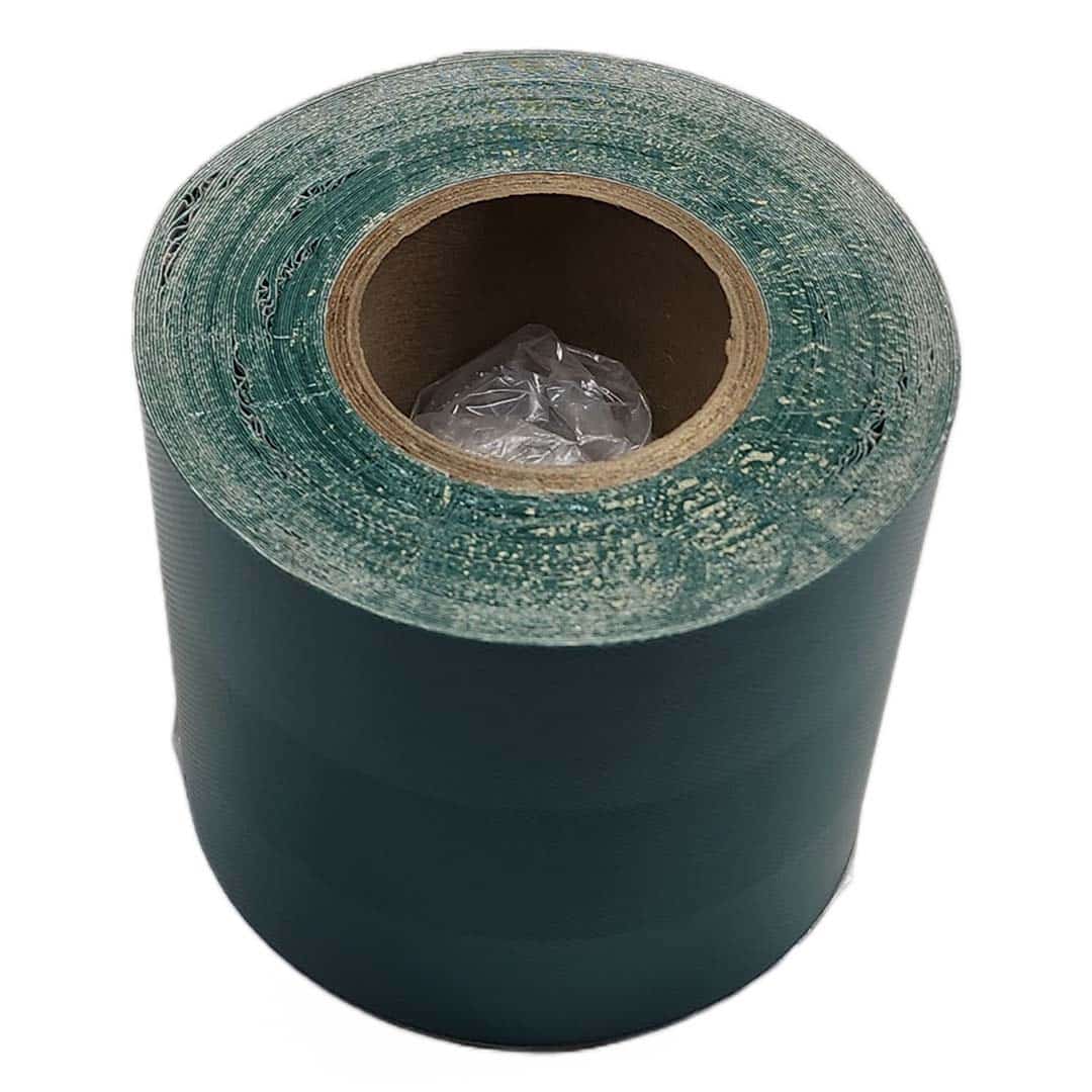 Tarp Repair Tape (6 x 50' Roll) - Vinyl Tarp Tape, Green