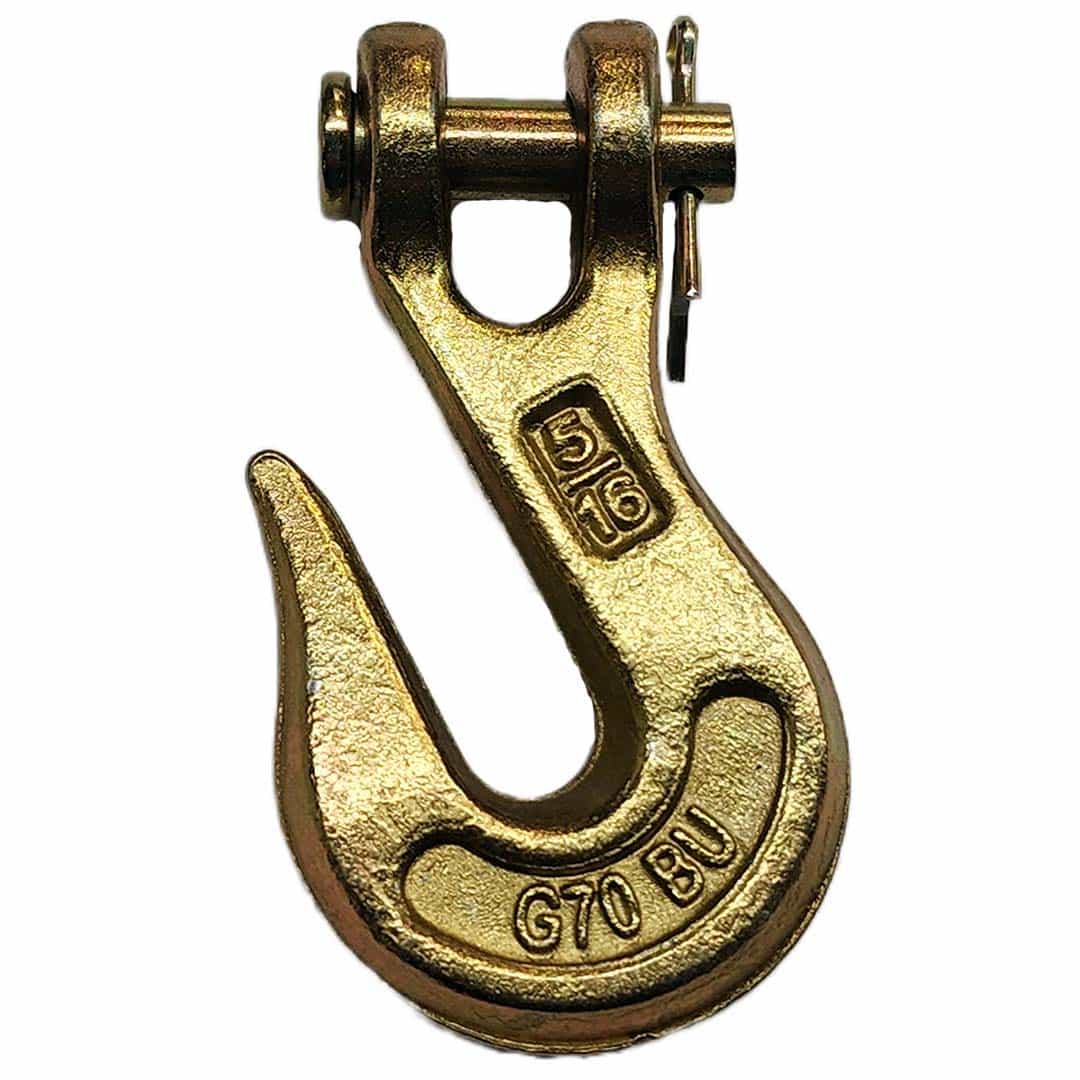 Clevis Chain Hooks 5/16 Grade 70 WLL 4700 lbs.