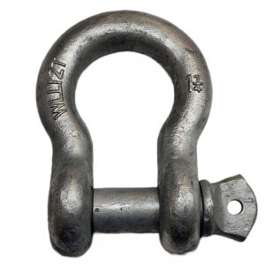 Screw Pin Shackle 1&1/4" WLL 12 TON Oversize load