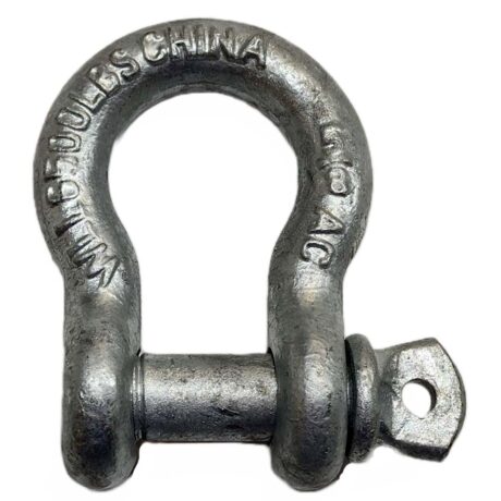 5/8" D-Ring Shackles 10 Pack - 3.25 Ton Capacity Forged Steel Screw Pin Shackles