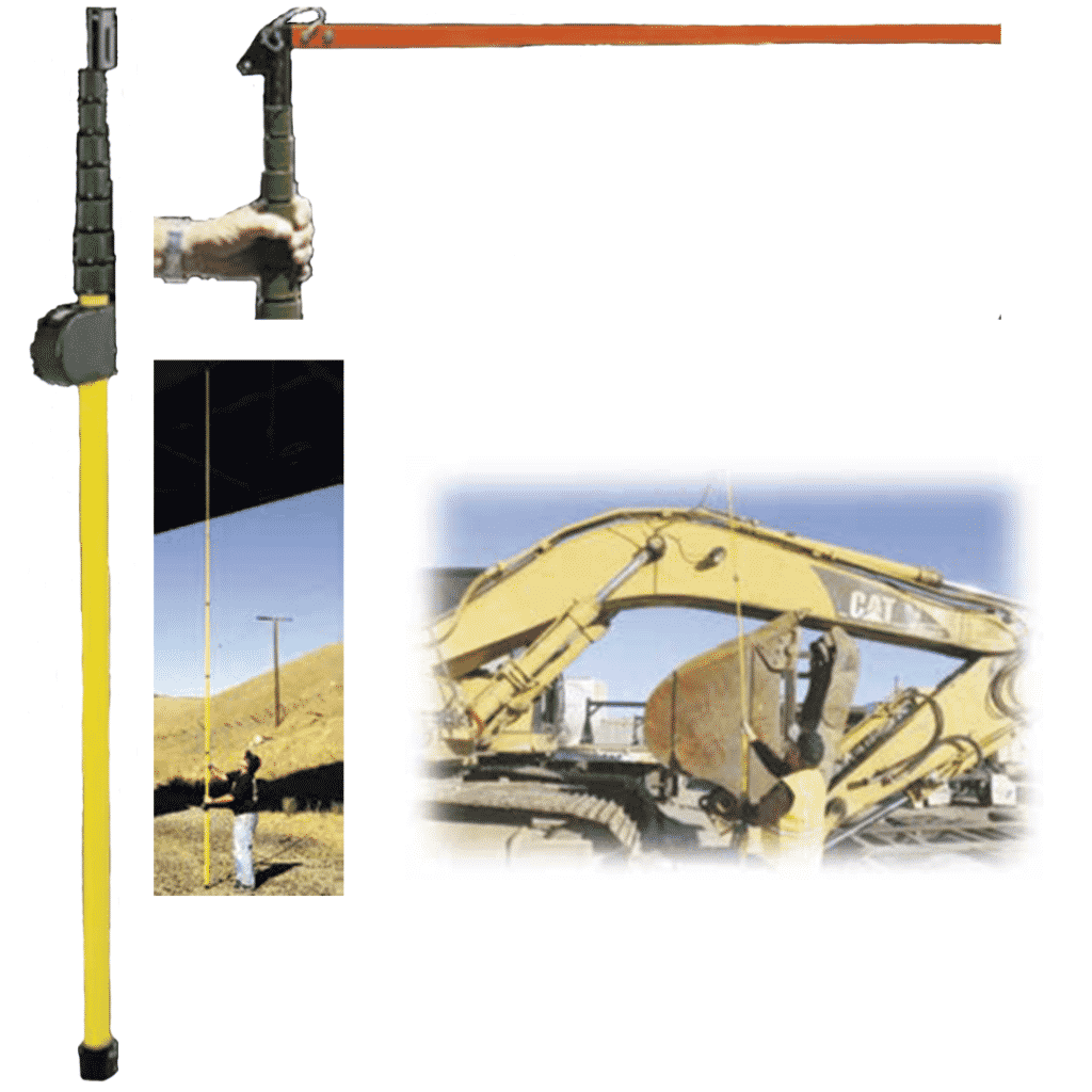 Oversize Load Measure Pole 27', measure exact height.