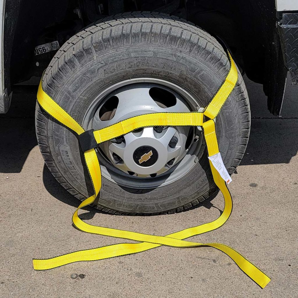 Double Ratchet Tire Heavy duty double tie down tire