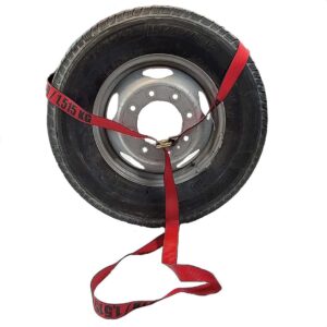 Wheel dolly 2" x 144" tie down strap WLL 3333lbs