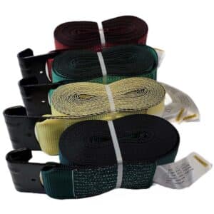 4" x 27' special group red, yellow, green, dark green