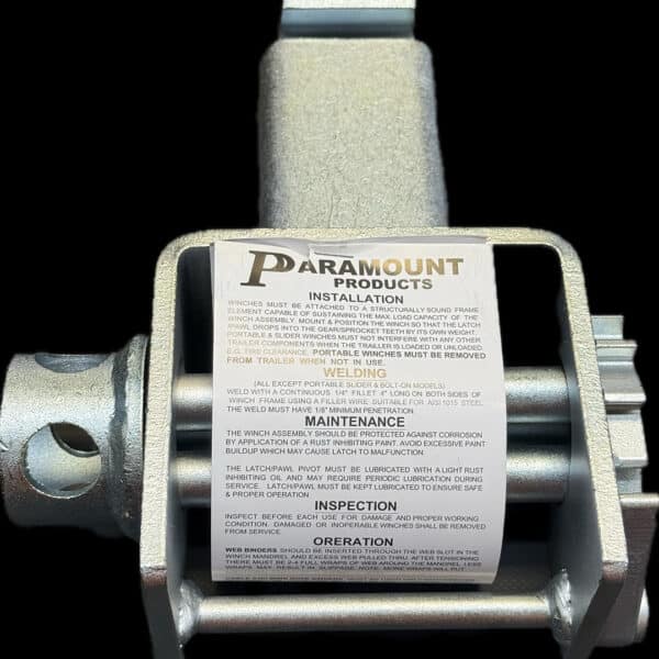 Stake Pocket Strap Winch, Semi Trailer, Hot Shot