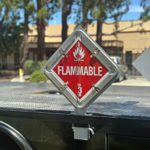 Stake Pocket Placard Holder Semi Truck and Simi Trailer Hot Shot